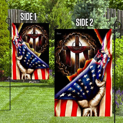 Christian Flag, Jesus Christian American House Flags, The Christian Flag, Jesus Christ Flag