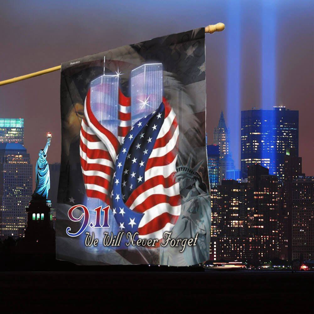 Christian Flag, September 11th Never Forget 911 Flag, Jesus Christ Flag