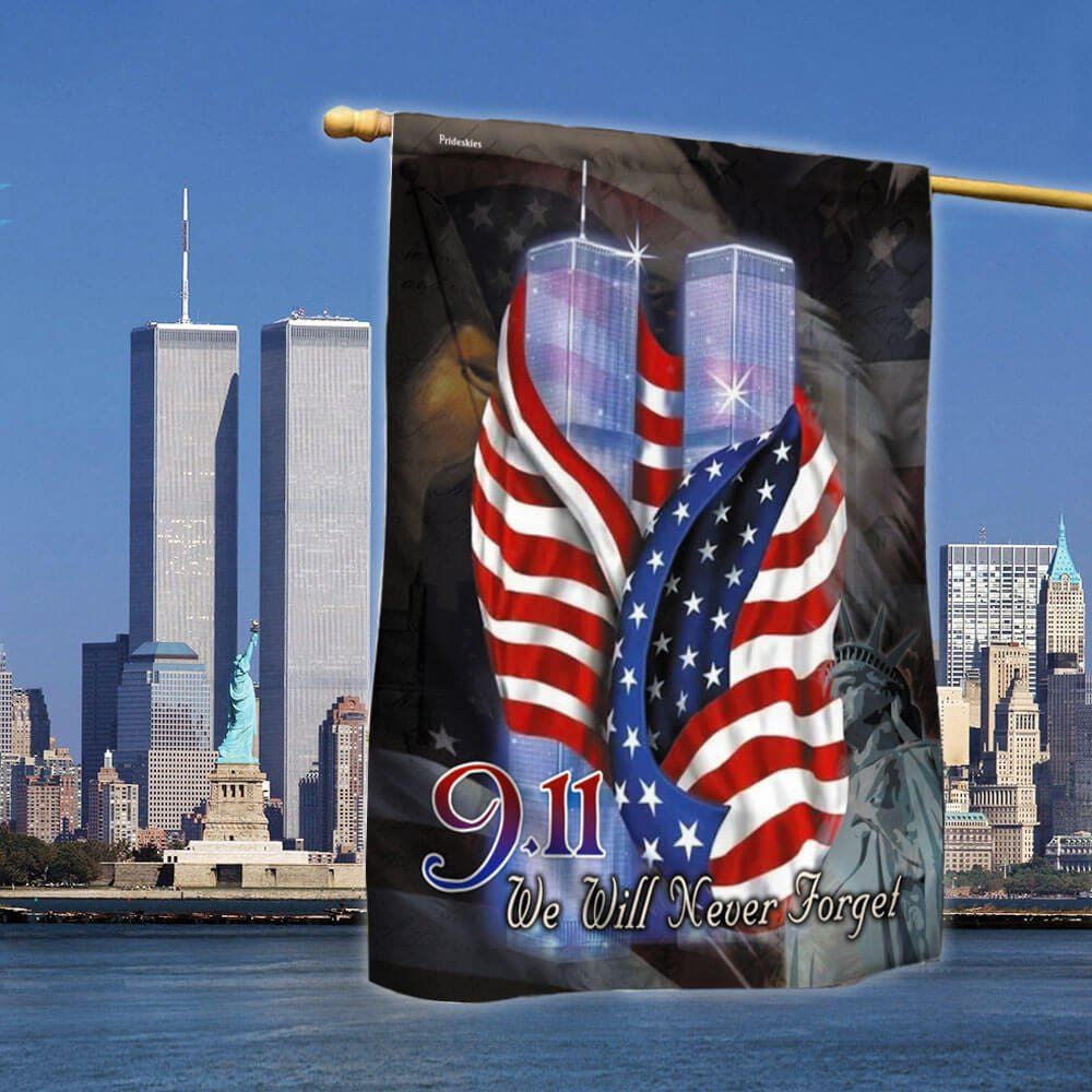 Christian Flag, September 11th Never Forget 911 Flag, Jesus Christ Flag