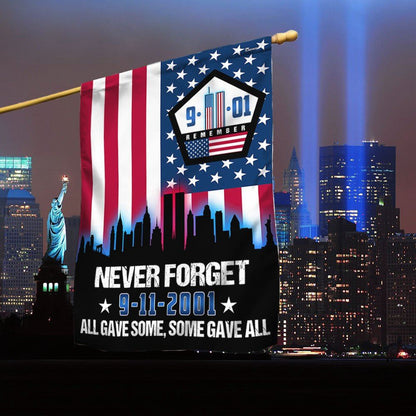 Christian Flag, September 11th Never Forget, All Gave Some 911 Memorial American Pentagon Flag, Jesus Christ Flag