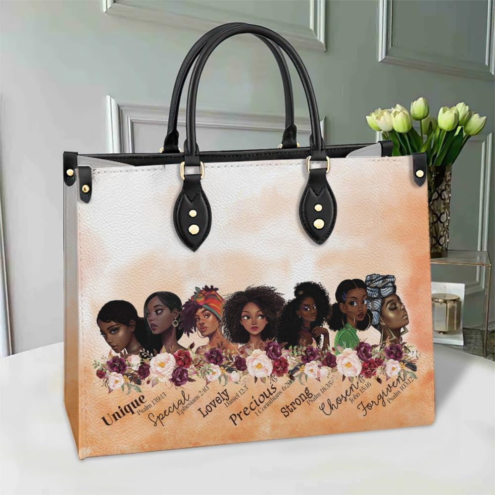 Christian Handbags, Personalized Faith You Are Leather Handbag, Gift For Grandmothers, Religious Bag, Christian Bag