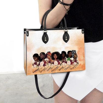 Christian Handbags, Personalized Faith You Are Leather Handbag, Gift For Grandmothers, Religious Bag, Christian Bag