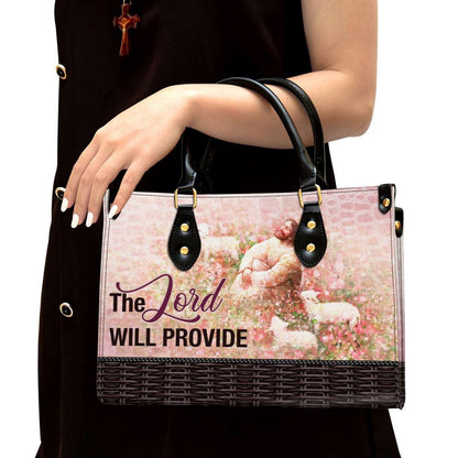 Christian Handbags, Personalized The Lord Will Provide Leather Handbag, Religious Bag, Christian Bag
