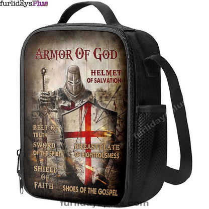 Christian Lunch Bag, Armor Of God Warrior Lunchbag, Lunch Bag, Lunch Bags For Adults