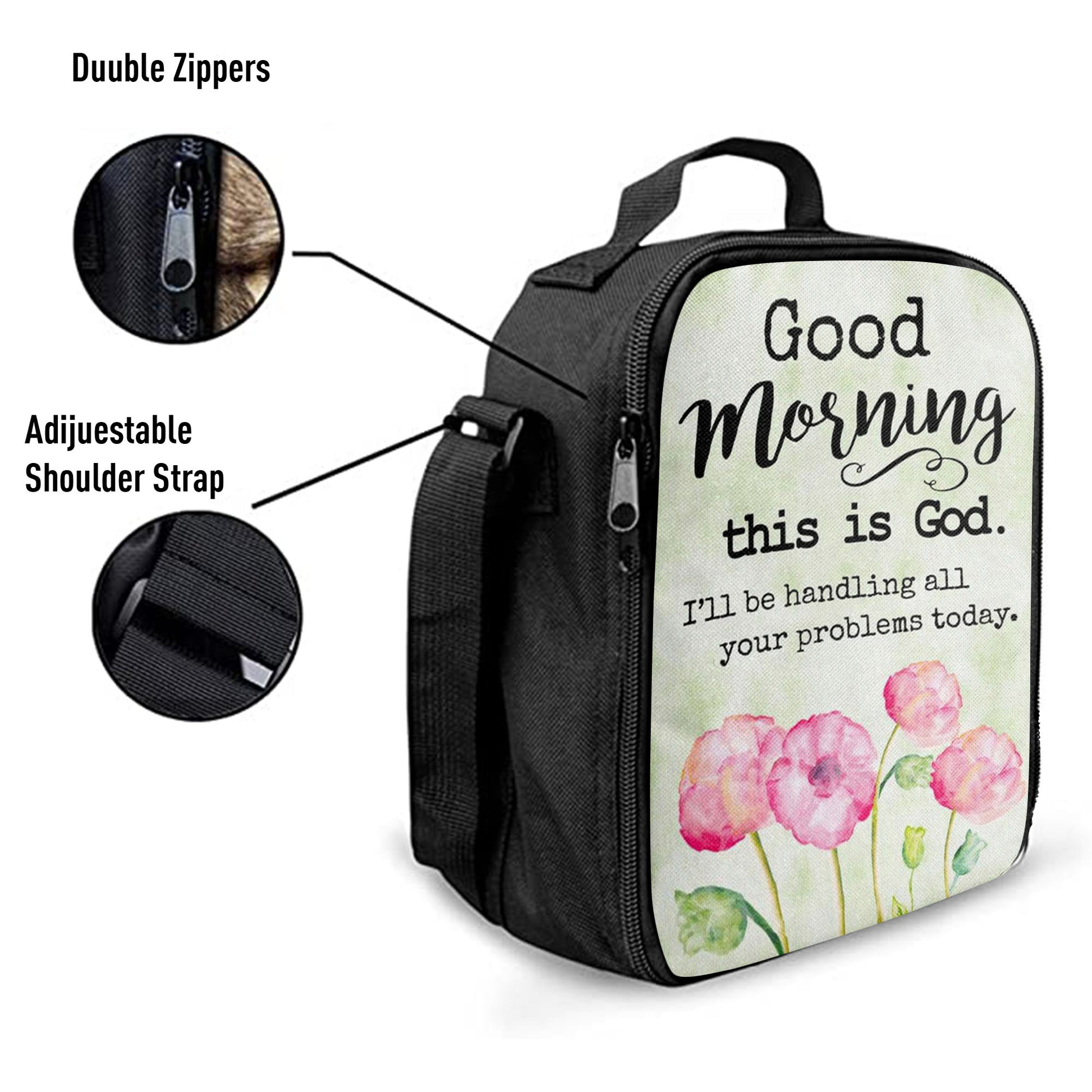 Christian Lunch Bag, Lunch Bag, Good Morning This Is God Lunchbag, Lunch Bags For Adults