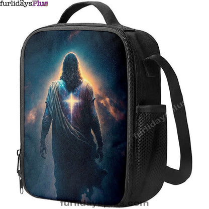 Christian Lunch Bag, Lunch Bag, Jesus Christ Picture Art Lunchbag, Jesus Art Prints, Jesus Art, Lunch Bags For Adults
