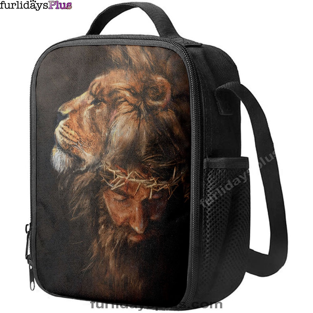 Christian Lunch Bag, Lunch Bag, Jesus Lion Head Lunch Bag, Lunch Bags For Adults