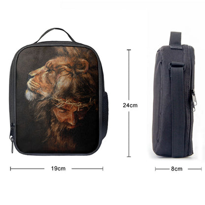 Christian Lunch Bag, Lunch Bag, Jesus Lion Head Lunch Bag, Lunch Bags For Adults