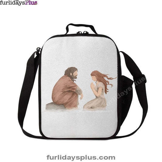 Christian Lunch Bag, Lunch Bag, Jesus Listened To Women Lunch Bag, Lunch Bags For Adults