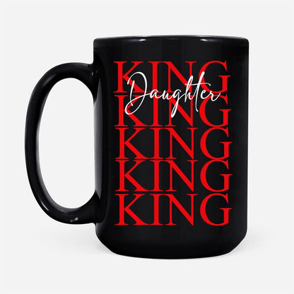 Christian Mug, Christian Coffee Mug Daughter Of The King, Religious Coffee Mugs, Scripture Coffee Mugs