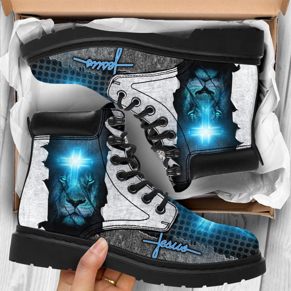 Christian Shoes, Christian Boots, Christian Print Boots, Christian Fashion Shoes, Jesus Shoes, Jesus Boots