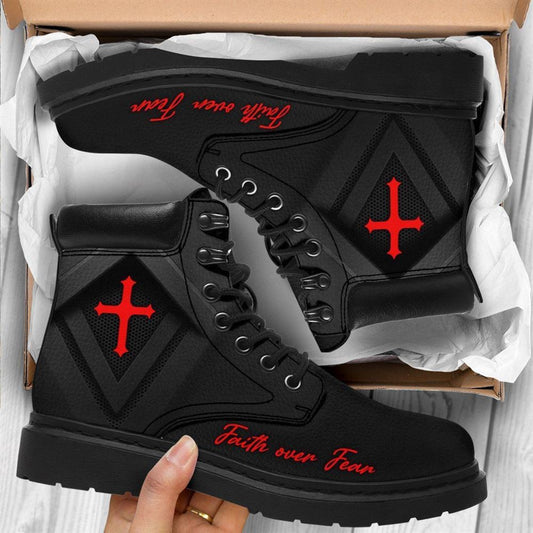 Christian Shoes, Christian Boots, Christian Printed Boots, Jesus Shoes, Jesus Boots