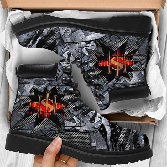 Christian Shoes, Christian Boots, Christian Saved My Life Boots, Jesus Shoes, Jesus Boots