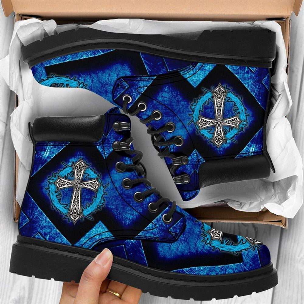 Christian Shoes, Christian Boots, Jesus Print Boots, Christian Fashion Shoes, Jesus Shoes, Jesus Boots