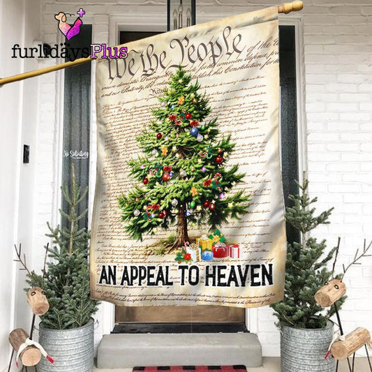 Christmas Flag, An Appeal To Heaven Christmas Pine Tree Flag, Christmas Flag Outdoor Decoration