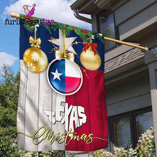 Christmas Flag, Christmas In Texas Flag