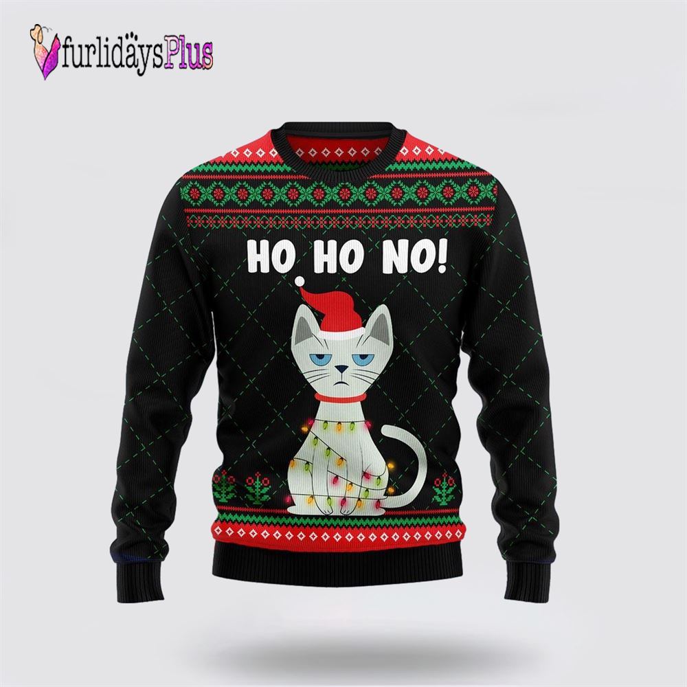 Christmas Is Better With Cat Ugly Christmas Sweater, Cat Lover Christmas Sweater