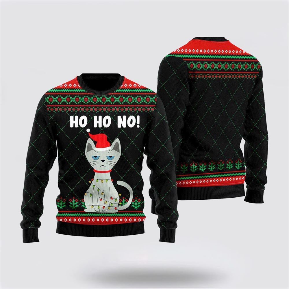 Christmas Is Better With Cat Ugly Christmas Sweater, Christmas Sweater For Cat Lover