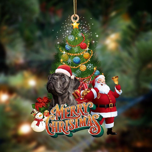 Christmas Ornaments, Cane Corso Christmas Tree And Dog Hanging Christmas Ornaments, Christmas Ornaments 2023