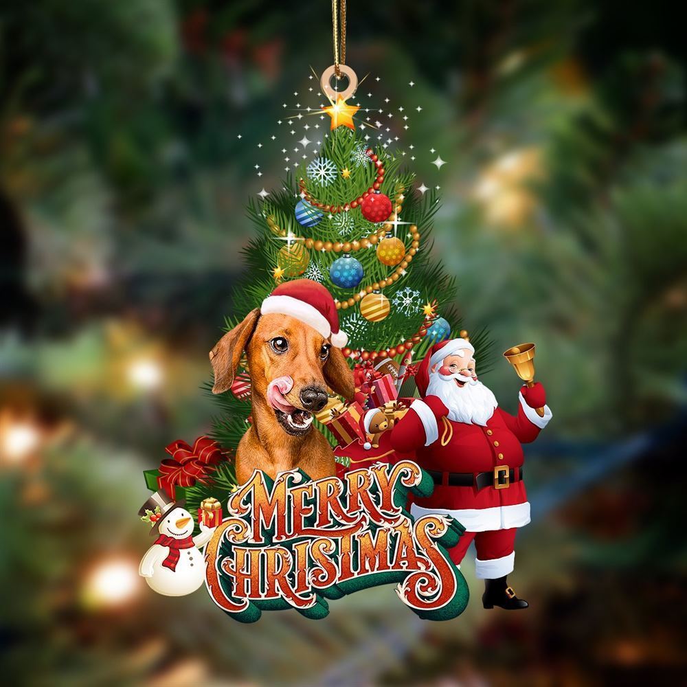 Christmas Ornaments, Dachshund 1 Christmas Tree And Dog Hanging Christmas Ornaments, Christmas Ornaments 2023