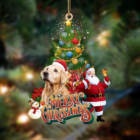 Christmas Ornaments, Golden Retriever Christmas Tree And Dog Hanging Christmas Ornaments, Christmas Ornaments 2023