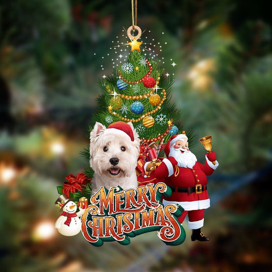 Christmas Ornaments, Maltese 2 Christmas Tree And Dog Hanging Christmas Ornaments, Christmas Ornaments 2023