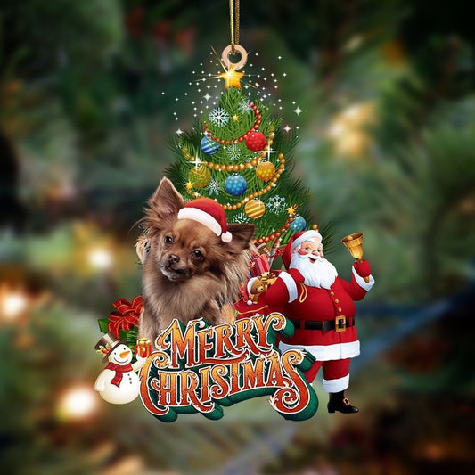 Christmas Ornaments, Papillon Christmas Tree And Dog Hanging Christmas Ornaments, Christmas Ornaments 2023