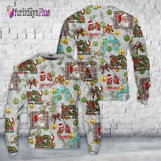 Christmas Respiratory Therapist Ugly Christmas Sweater For Men And Women, Christmas Gift, Christmas Winter Fashion