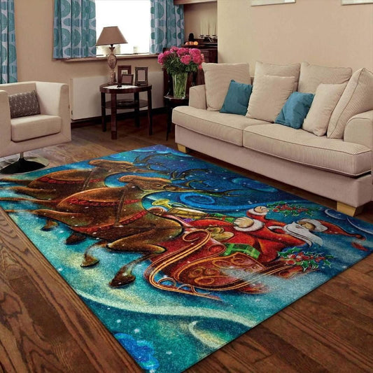 Christmas Rugs, Candlelit Comfort With Christmas Limited Edition Rug, Christmas Floor Mats