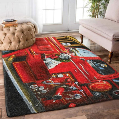 Christmas Rugs, Car Christmas Dog Limited Edition Rug, Christmas Floor Mats