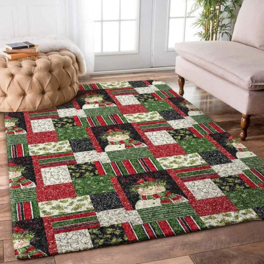 Christmas Rugs, Charming Carols With Christmas Limited Edition Rug, Christmas Floor Mats