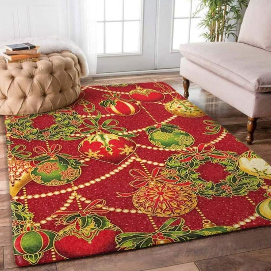 Christmas Rugs, Cherished Chimney Corner With Christmas Limited Edition Rug, Christmas Floor Mats