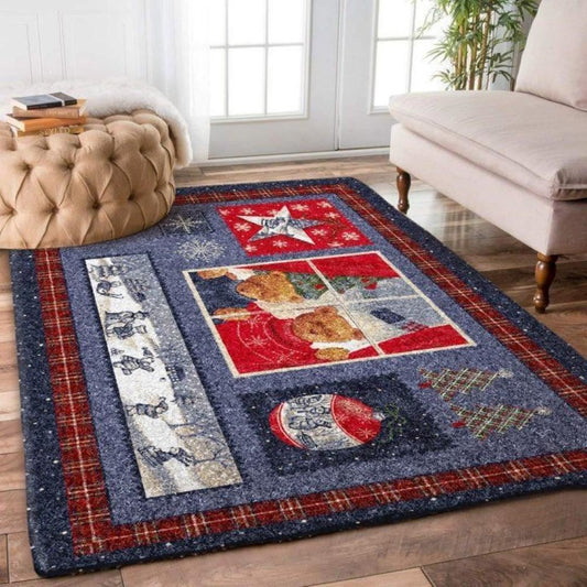 Christmas Rugs, Christmas Bear Limited Edition Rug, Christmas Floor Mats