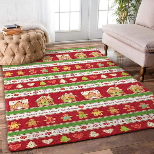 Christmas Rugs, Christmas Cakes Limited Edition Rug, Christmas Floor Mats