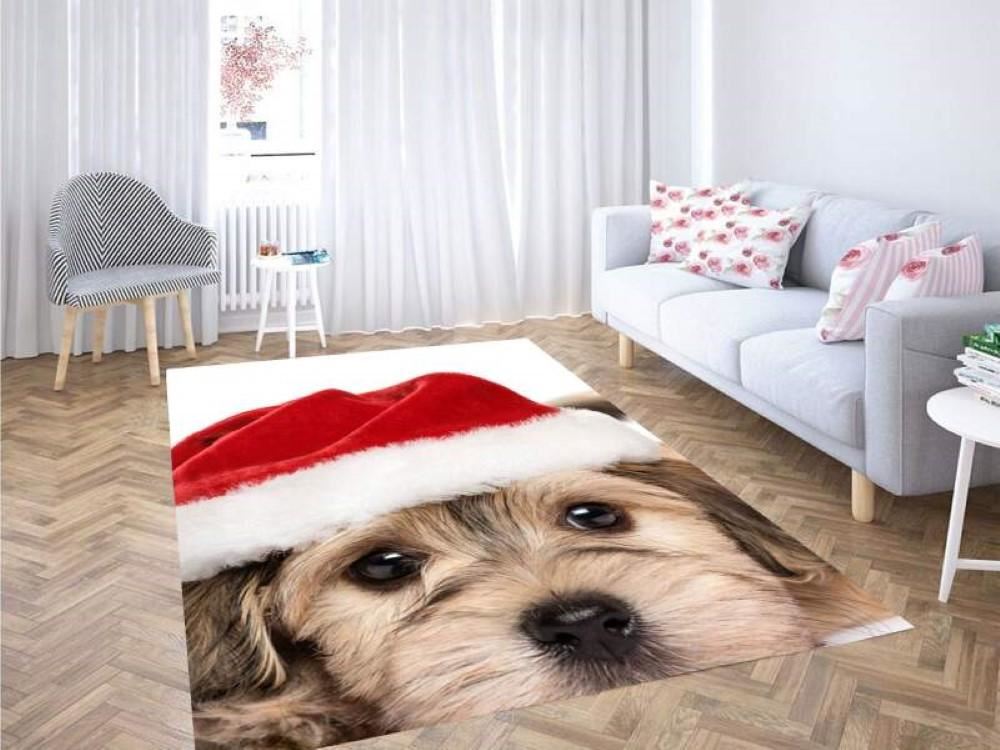 Christmas Rugs, Christmas Dog Carpet Rug, Christmas Floor Mats