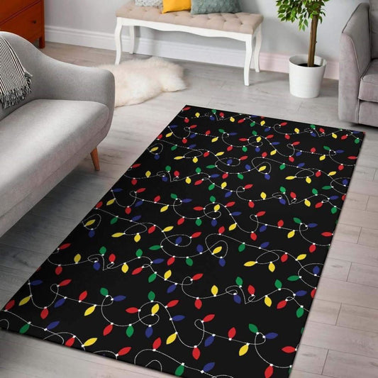 Christmas Rugs, Christmas Light Limited Edition Rug, Christmas Floor Mats