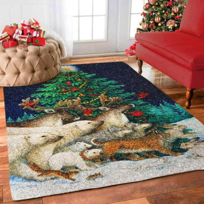 Christmas Rugs, Christmas Parade Limited Edition Rug, Christmas Floor Mats