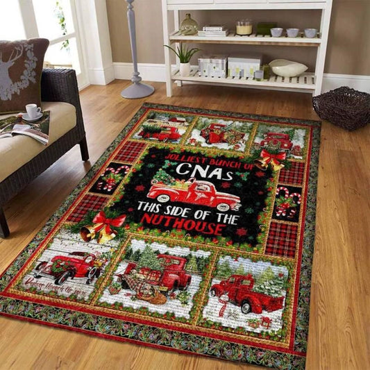 Christmas Rugs, Cna Christmas Rug, Christmas Floor Mats