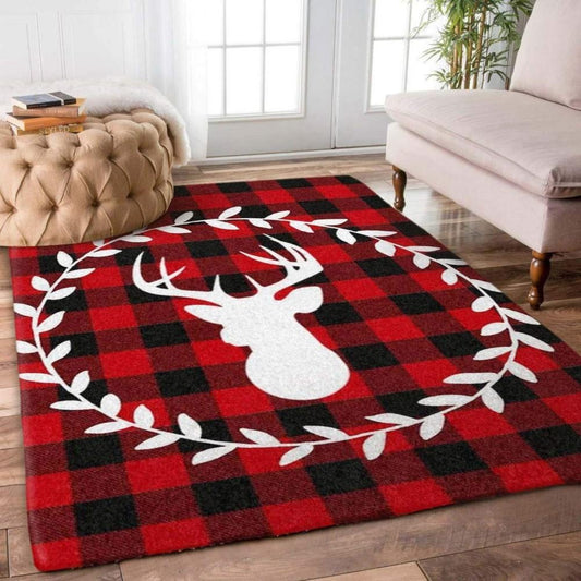 Christmas Rugs, Deer Limited Edition Rug For Christmas , Christmas Floor Mats
