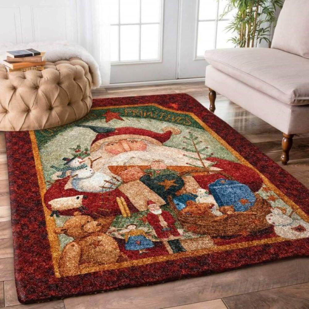 Christmas Rugs, Fireside Festivities With Christmas Limited Edition Rug, Christmas Floor Mats