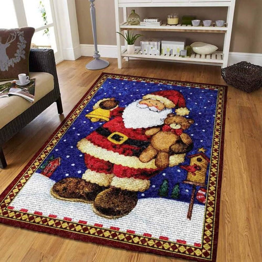 Christmas Rugs, Frosty Flakes With Christmas Limited Edition Rug, Christmas Floor Mats