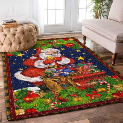 Christmas Rugs, Luxurious Traditions With Christmas Limited Edition Rug, Christmas Floor Mats