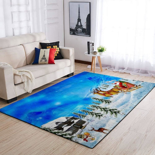 Christmas Rugs, Roaring Pride Captured In Christmas Vibe Area Limited Edition Rug, Christmas Floor Mats