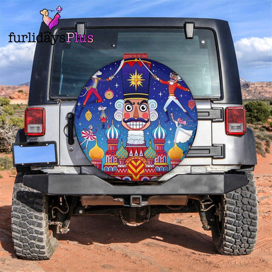 Christmas Tire Cover, Nutcracke Tire Cover, Tire Covers For Cars