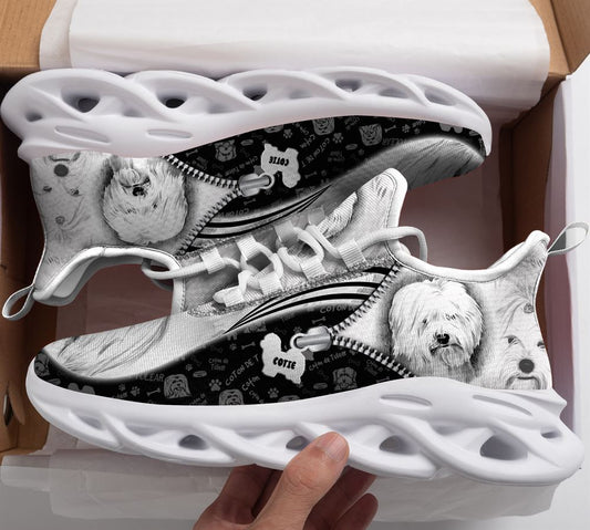 Coton de Tulear Sketch Max Soul Shoes For Women Men Kid - Gift For Dog lover