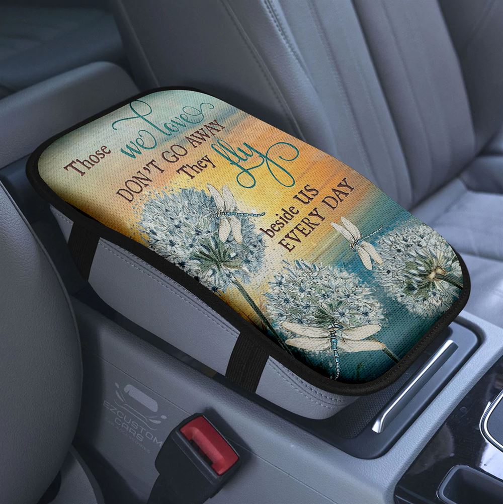 Dandelion Create In Me A Clean Heart Psalm 5110 Car Center Console Cover, Christian Armrest Pad Cover, Religious Car Accessory