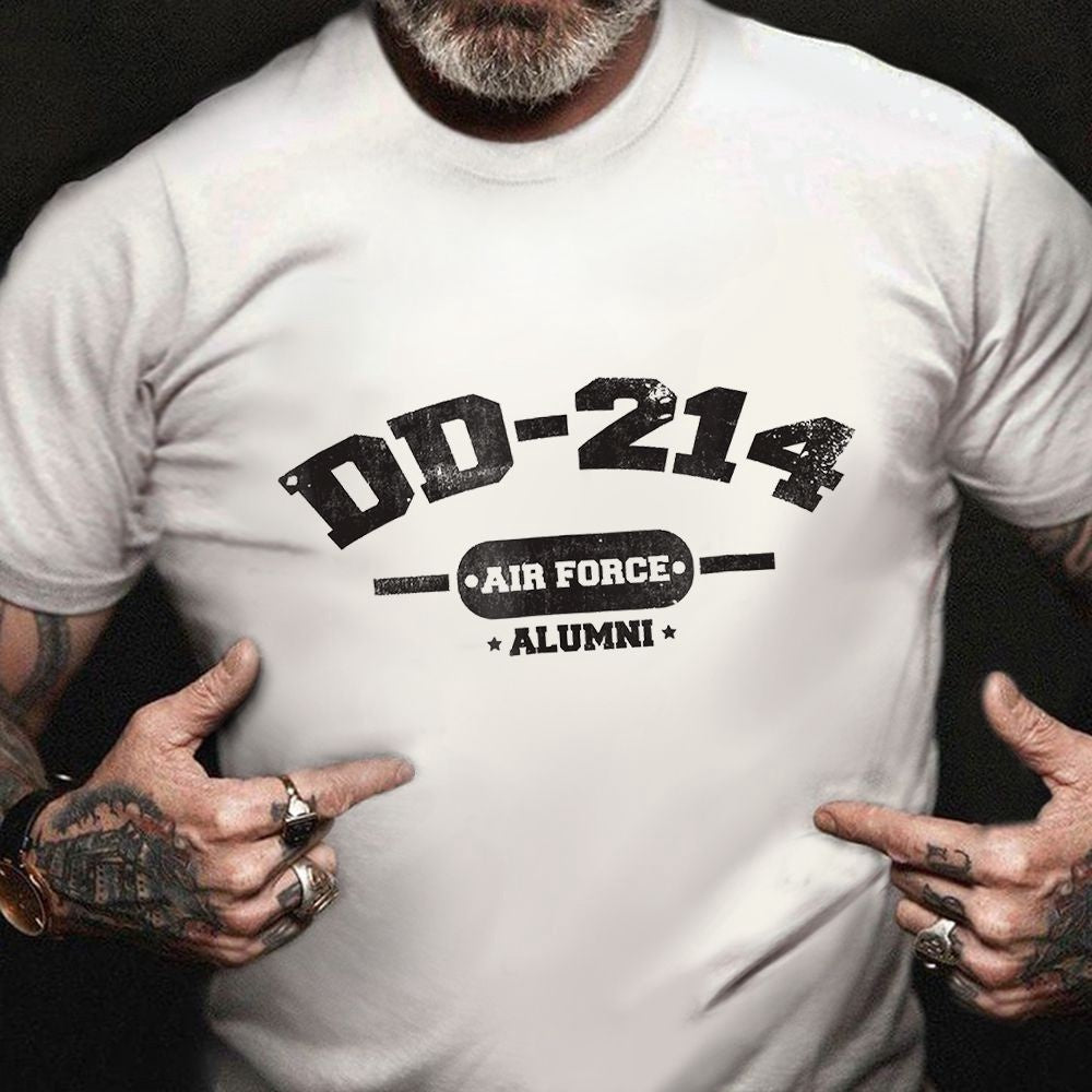 Dd214 Shirt, DD-214 Air Force Alumni Shirt USAF Veterans Day US Air Force Veteran Gifts, Veterans Day Shirts