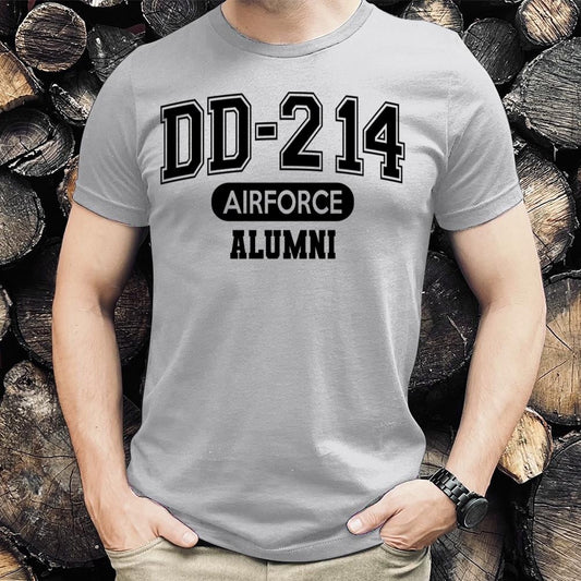 Dd214 Shirt, DD-214 Air Force Alumni USAF Veterans MN2403L T-Shirt, Veterans Day Shirts