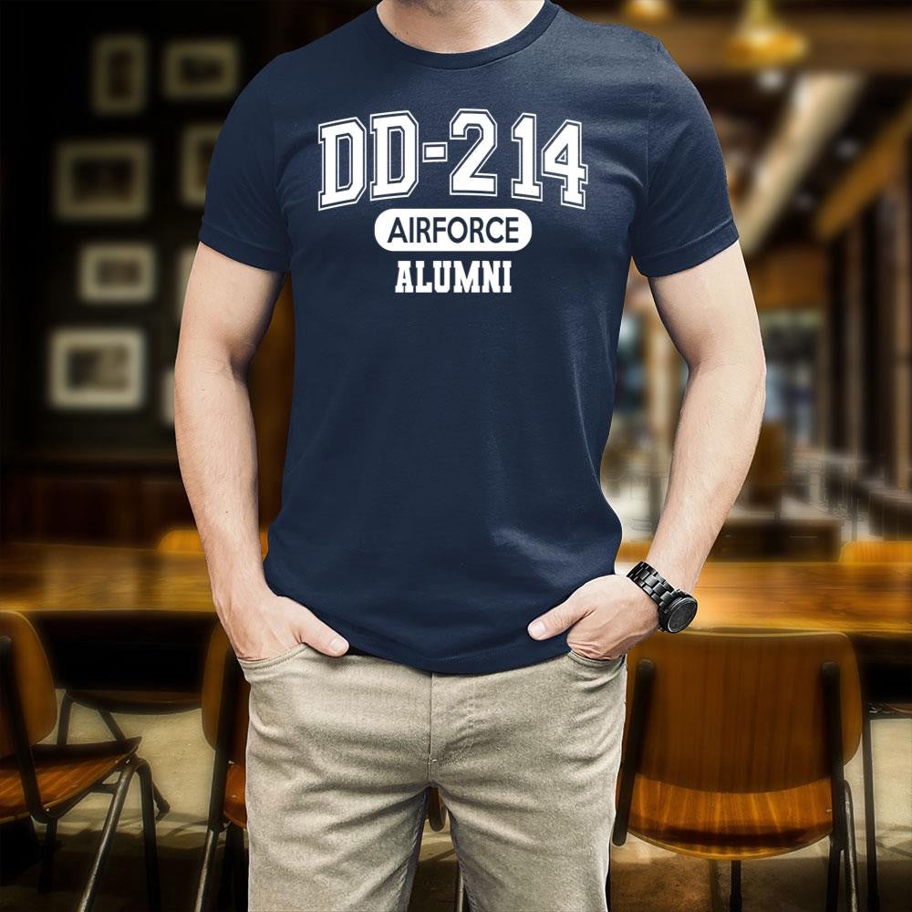 Dd214 Shirt, DD-214 Air Force Alumni USAF Veterans T-Shirt, Veterans Day Shirts