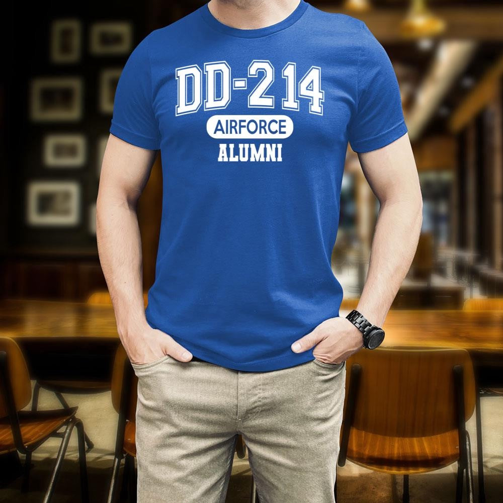 Dd214 Shirt, DD-214 Air Force Alumni USAF Veterans T-Shirt, Veterans Day Shirts